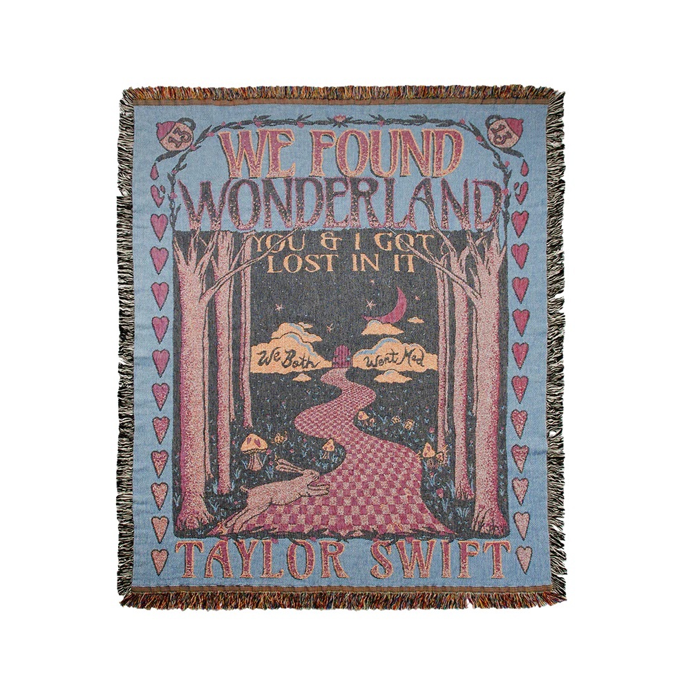 Taylor Swift Wonderland Blanket - NEVER USED
